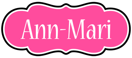 Ann-Mari invitation logo