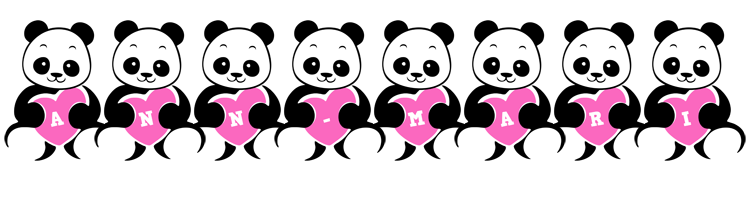 Ann-Mari love-panda logo