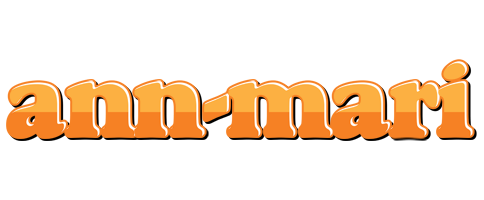 Ann-Mari orange logo