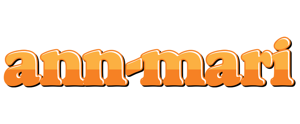 Ann-Mari orange logo