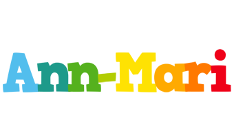 Ann-Mari rainbows logo