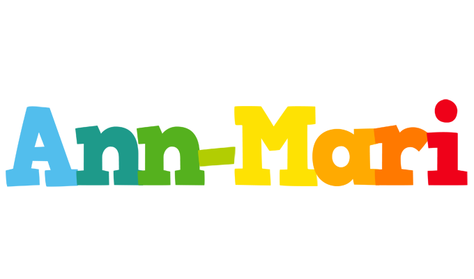 Ann-Mari rainbows logo