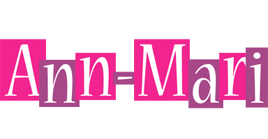 Ann-Mari whine logo