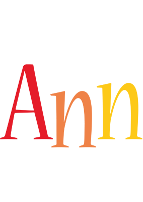 Ann birthday logo