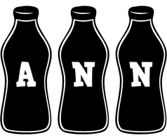 Ann bottle logo