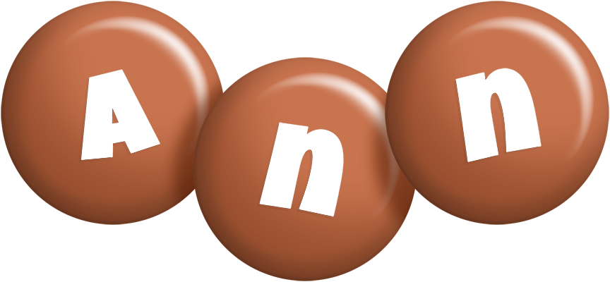 Ann candy-brown logo