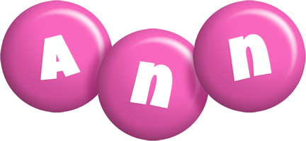 Ann candy-pink logo