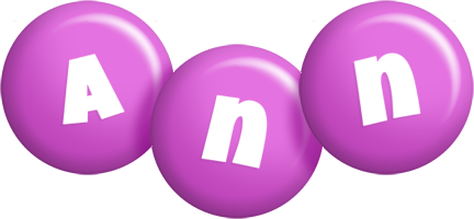 Ann candy-purple logo