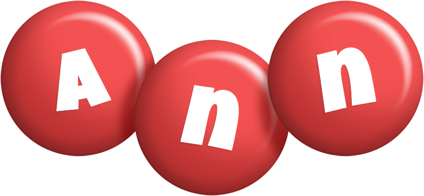 Ann candy-red logo