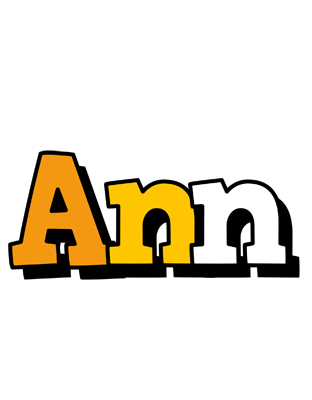 Ann cartoon logo