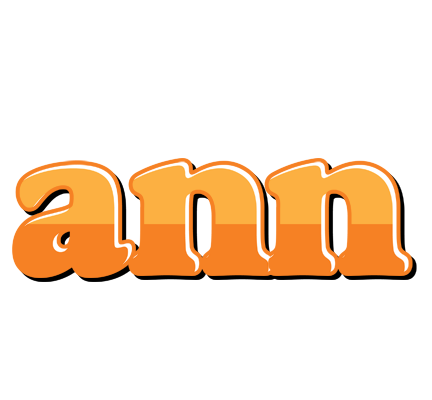 Ann orange logo