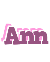 Ann relaxing logo