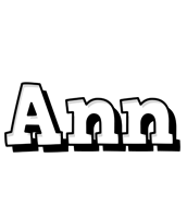 Ann snowing logo