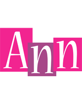 Ann whine logo
