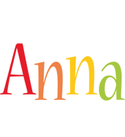 Anna birthday logo