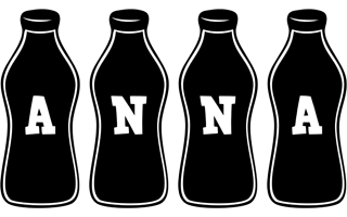 Anna bottle logo