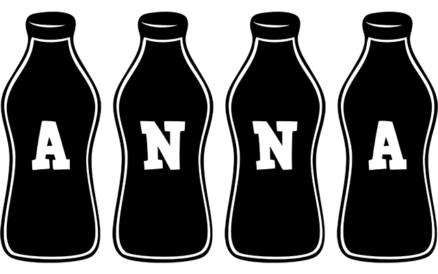 Anna bottle logo