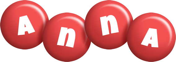 Anna candy-red logo