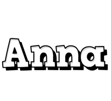 Anna snowing logo