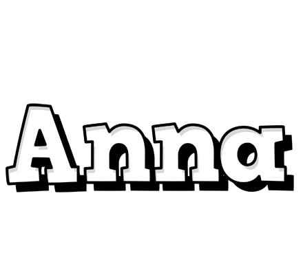 Anna snowing logo