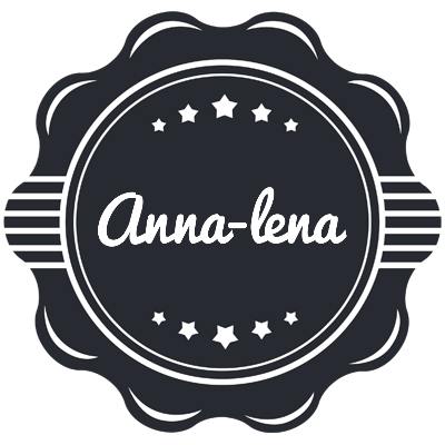 Anna-lena badge logo