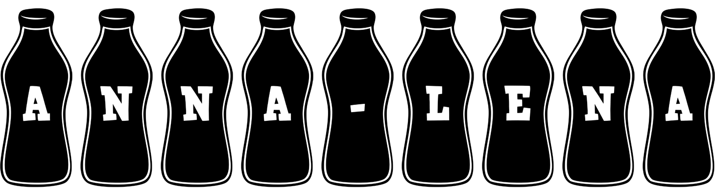 Anna-lena bottle logo