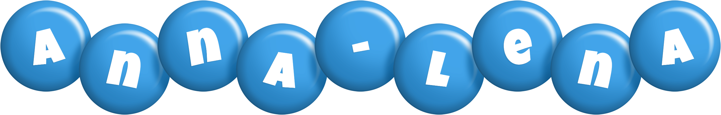 Anna-lena candy-blue logo
