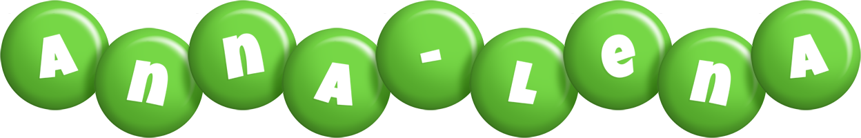 Anna-lena candy-green logo