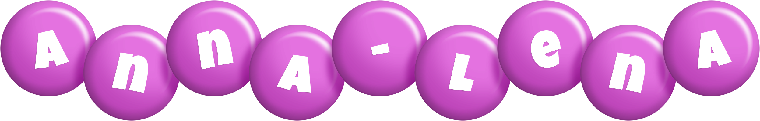 Anna-lena candy-purple logo