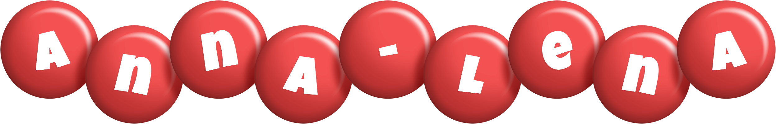 Anna-lena candy-red logo