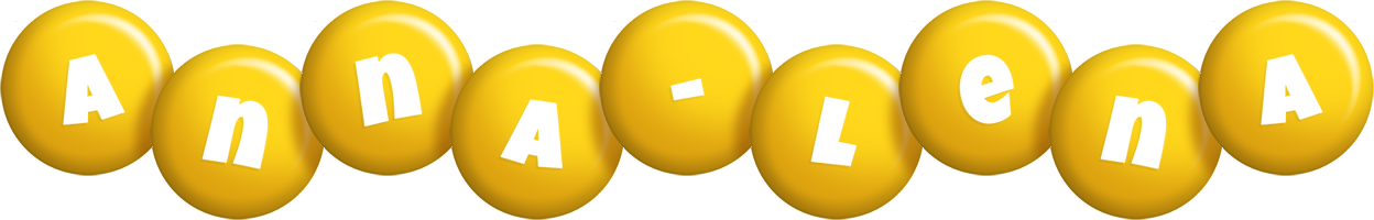 Anna-lena candy-yellow logo