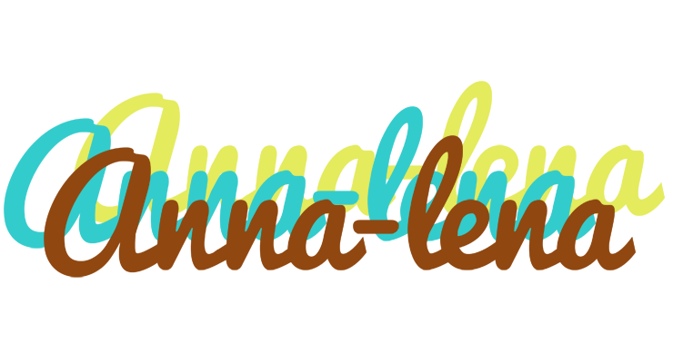 Anna-lena cupcake logo