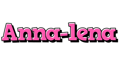 Anna-lena girlish logo