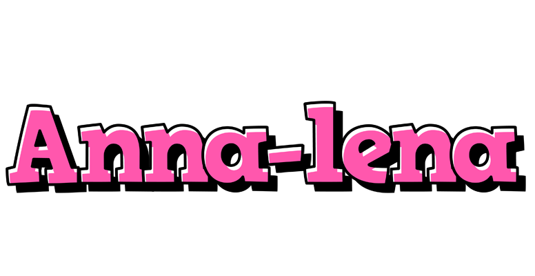 Anna-lena girlish logo