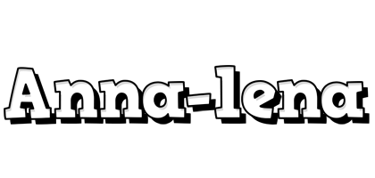 Anna-lena snowing logo