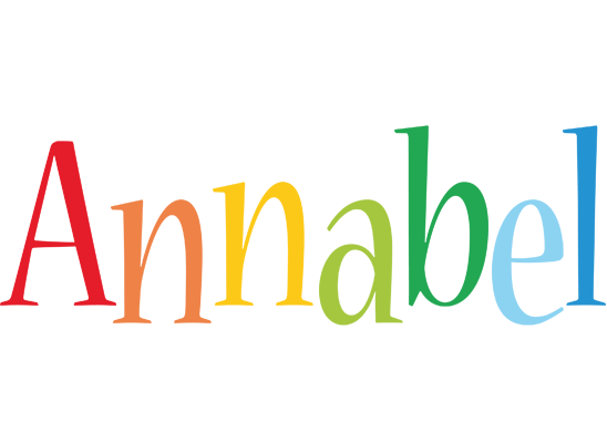 Annabel birthday logo