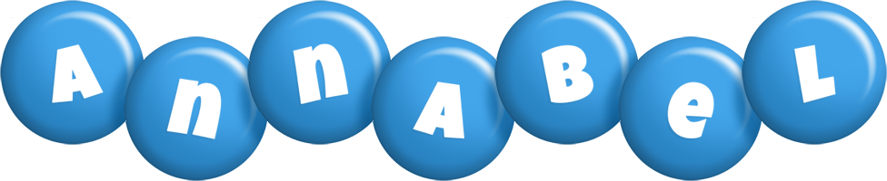 Annabel candy-blue logo