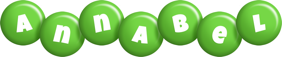 Annabel candy-green logo