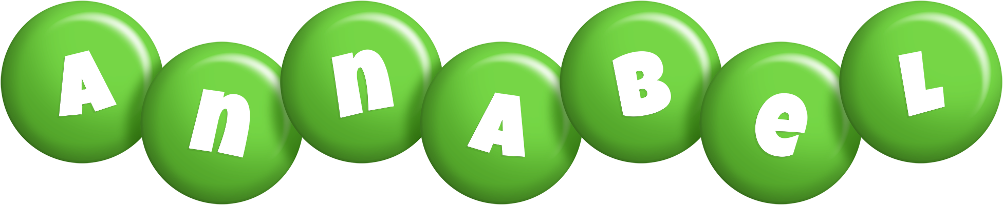 Annabel candy-green logo
