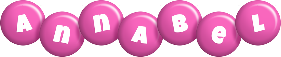 Annabel candy-pink logo