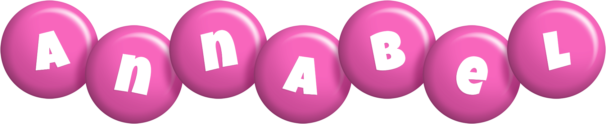 Annabel candy-pink logo