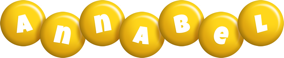 Annabel candy-yellow logo