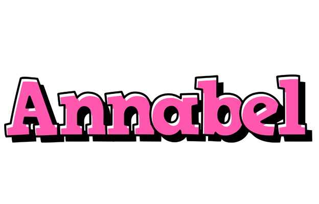 Annabel girlish logo