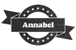 Annabel grunge logo