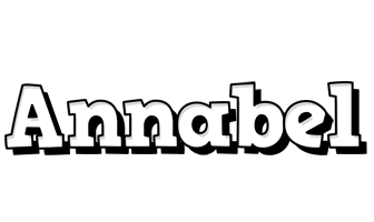 Annabel snowing logo