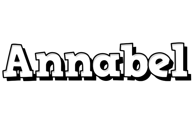 Annabel snowing logo
