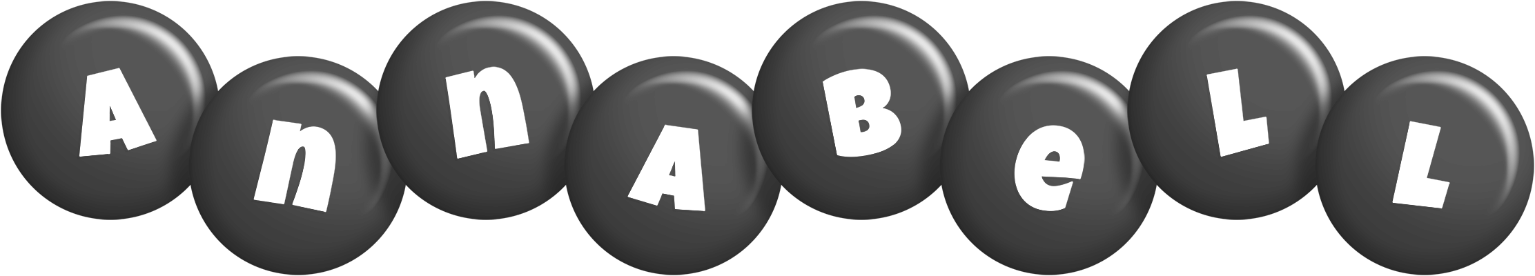 Annabell candy-black logo