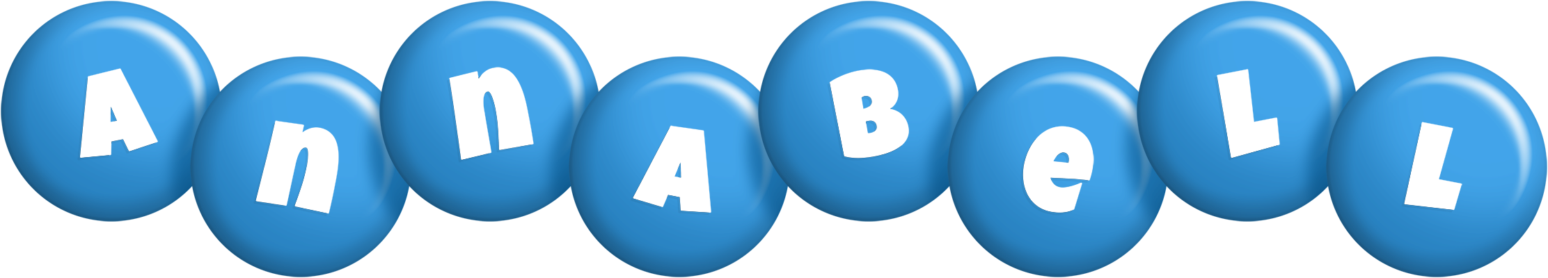 Annabell candy-blue logo