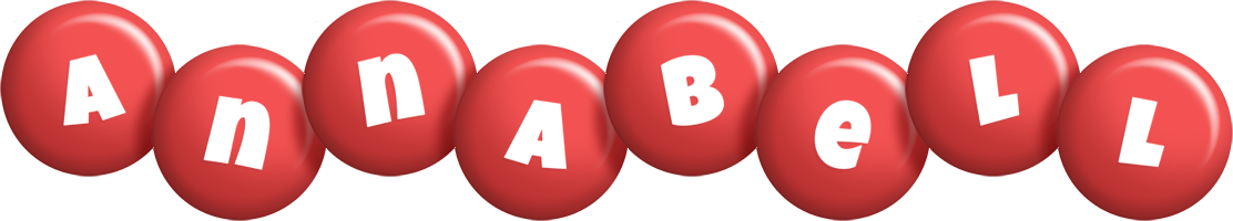Annabell candy-red logo