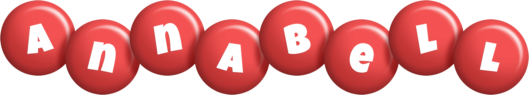 Annabell candy-red logo